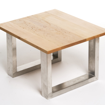 Sugar Maple & White Birch 16″ Coffee Table - Forest Table